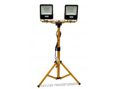 TWIN HEAD 110V 50W LED TRIPOD FLOODLIGHT